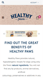 Mobile Screenshot of healthypaws.co.uk